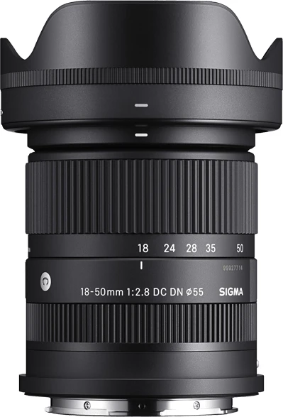 Sigma 18–50 mm F2.8